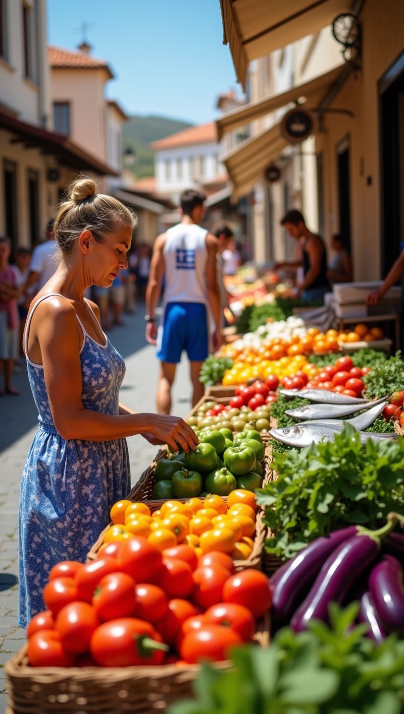 Ποικιλία φρέσκων λαχανικών σε καλάθι, ιδανικά για υγιεινές συνταγές.