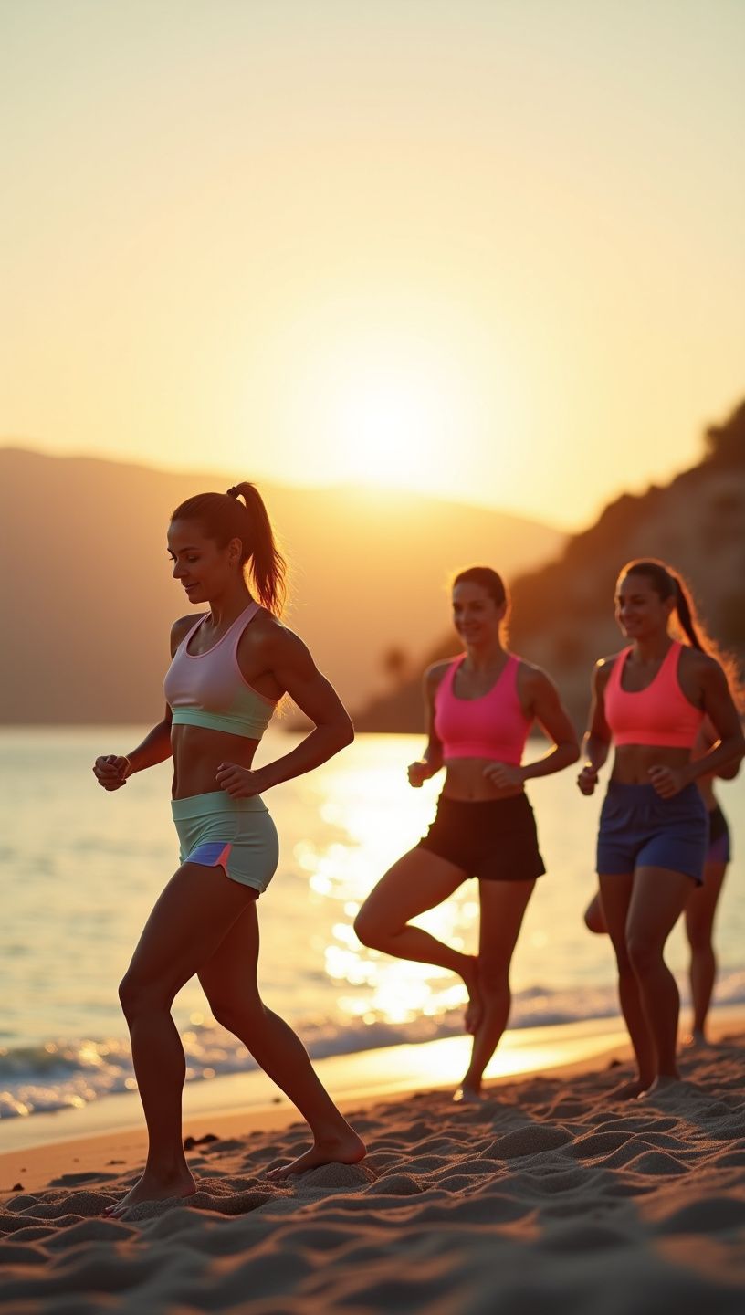 Σκηνικό με αθλητές που μαγειρεύουν υγιεινές συνταγές στην κουζίνα.